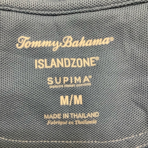 Tommy Bahama Half  Zip Islandzone Supima Sweater - Picture 7 of 11